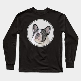 French Bulldog (Brindle Pied) Long Sleeve T-Shirt